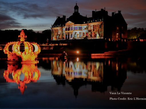 Digital Projection Lights Up Historic French Château for Christmas